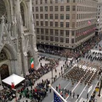 Enjoying The St. Patrick's Day Parade | New York Limo