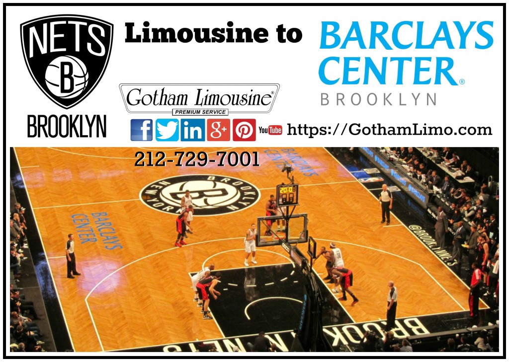 Brooklyn Nets limousine to Barclays Center