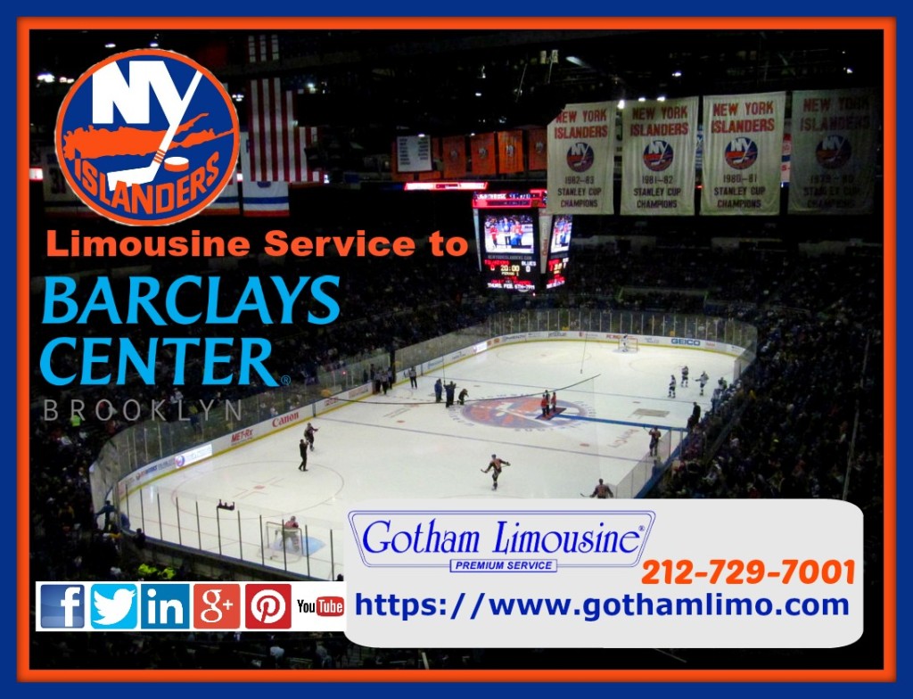 NY Islanders Limousine Service to Barclays Center