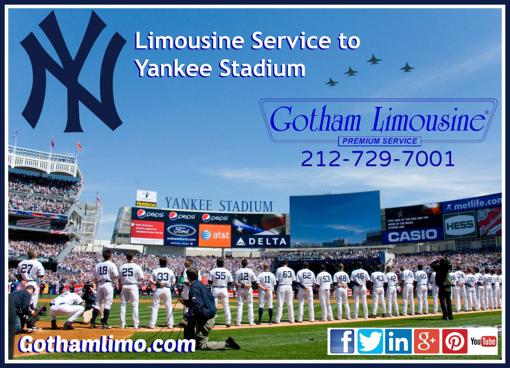 NY Yankees Limousine Service to Yankee Stadium